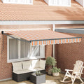 Tenda da Sole Multicolore 300 x 250 x 165 cm Poliestere