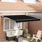 Tenda da Sole Nero 300 x 250 x 165 cm Poliestere