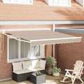 Tenda da Sole Beige 300 x 250 x 165 cm Poliestere