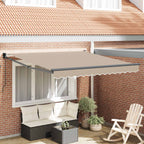 Tenda da Sole Beige 300 x 250 x 165 cm Poliestere
