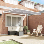 Tenda da Sole Grigio chiaro 300 x 250 x 165 cm Poliestere