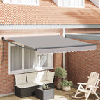 Tenda da Sole Grigio chiaro 300 x 250 cm Poliestere
