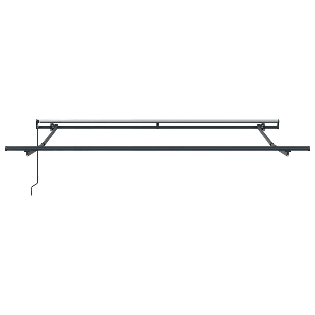 Tenda Retrattile Rosso 300 x 250 cm Poliestere e Acciaio