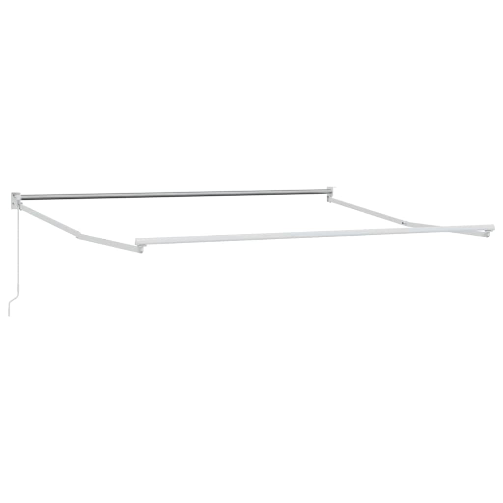 Tenda Retrattile Rosso 300 x 250 cm Poliestere e Alluminio