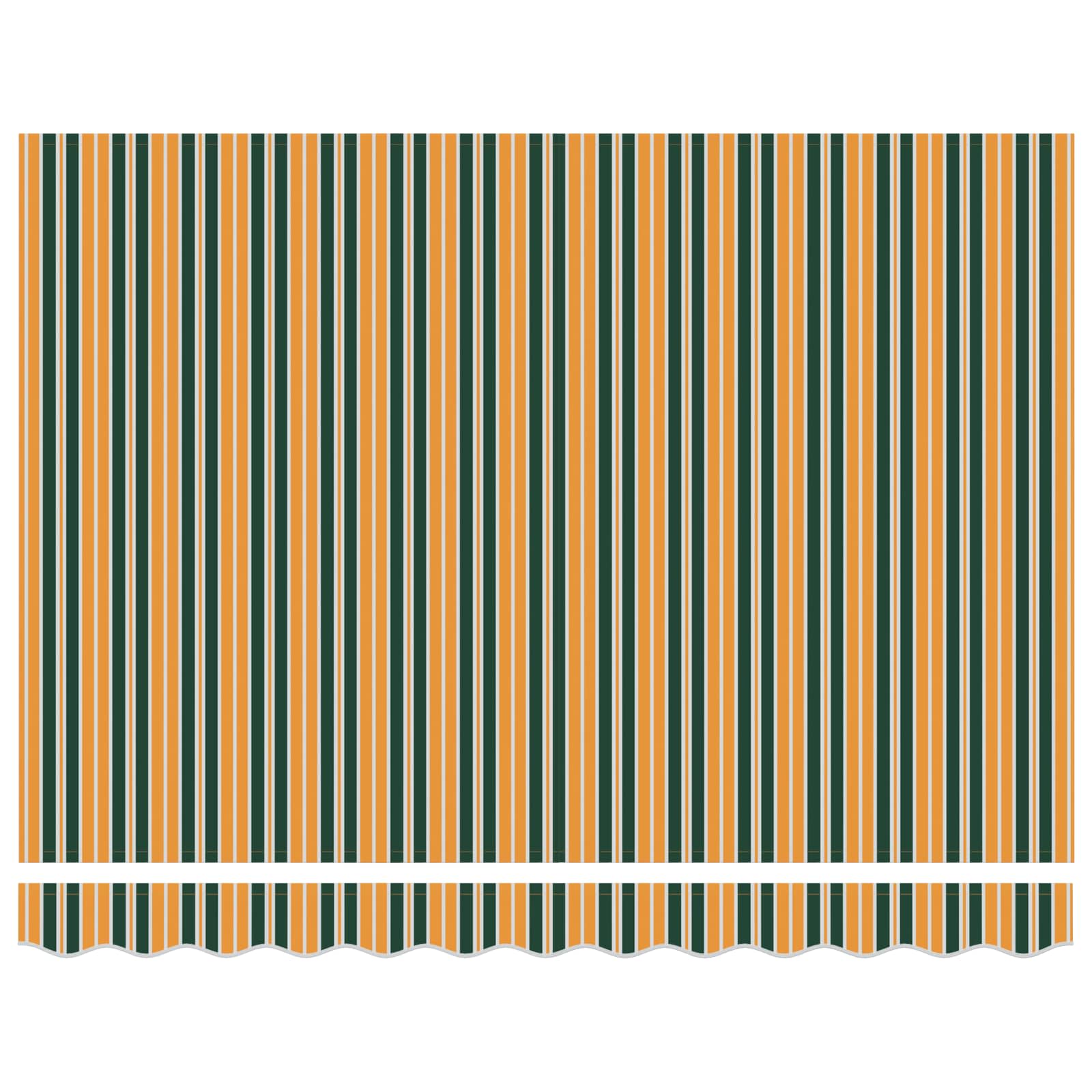 Tenda da Sole Verde e Giallo 300 x 250 x 165 cm Poliestere