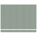 Tenda da Sole Verde e Bianco 300 x 250 x 165 cm Poliestere
