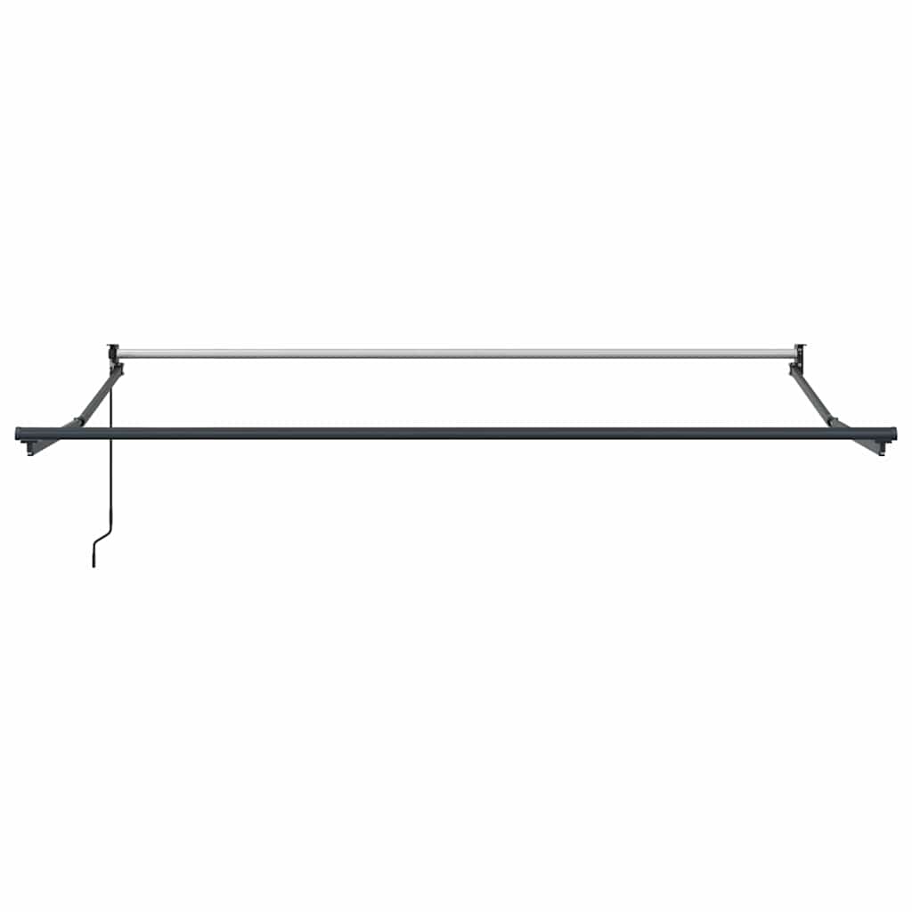 Tenda Retrattile Rosso 350 x 250 cm Poliestere e Alluminio