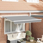 Struttura della tenda Regolabile Bianco 2,5 x 2 m Acciaio