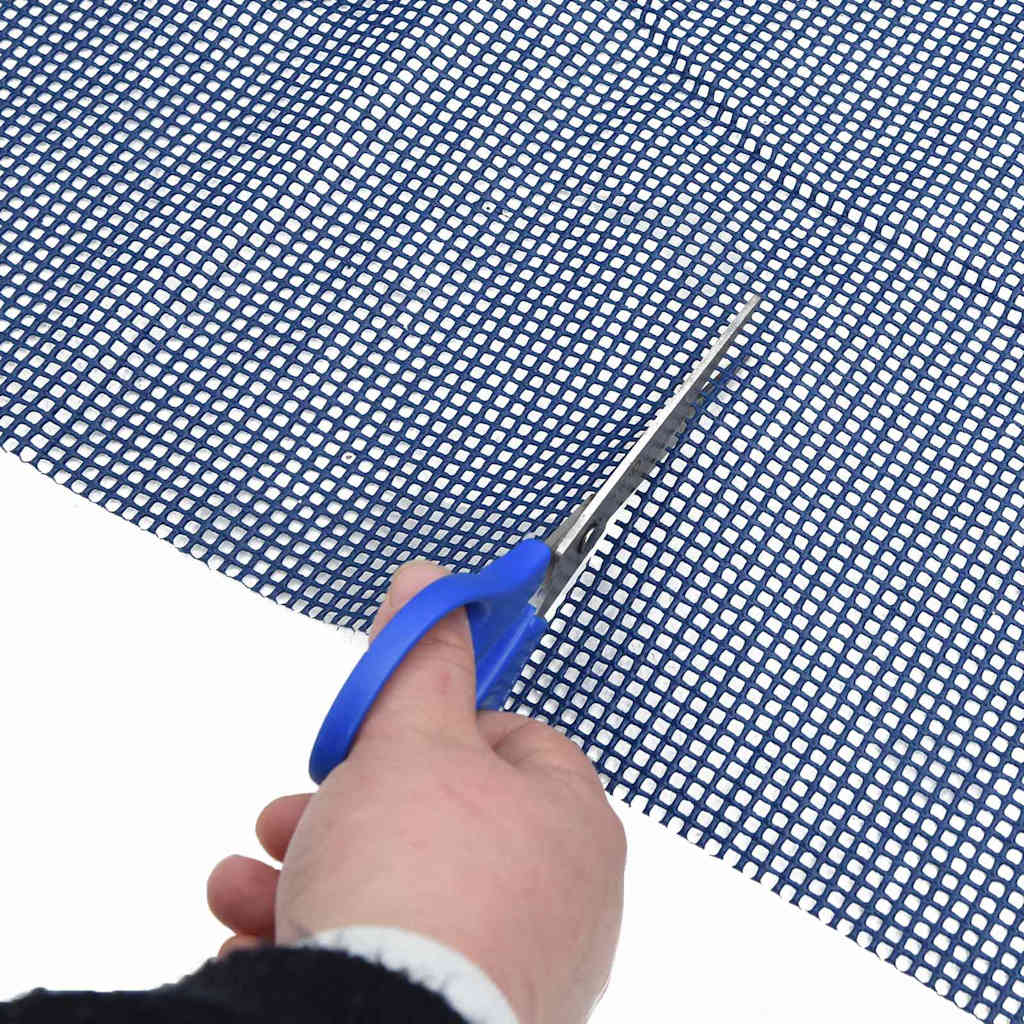 Tappeto da Tenda Blu 400 × 350 cm Poliestere