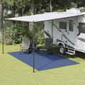 Tappeto da Tenda Blu 400 × 350 cm Poliestere