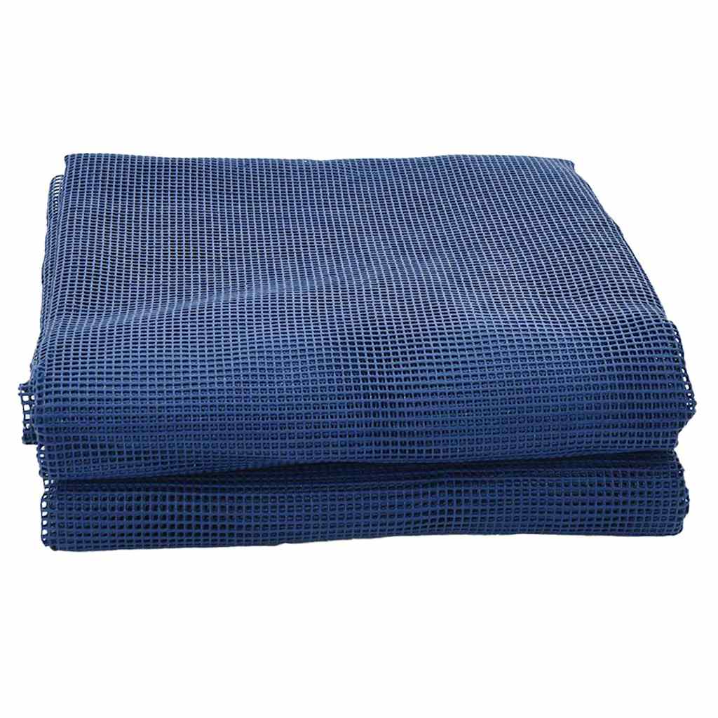 Tappeto da Tenda Blu 400 × 350 cm Poliestere