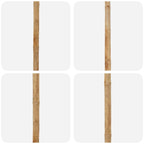 Ombrello da giardino Grigio scuro Ø 240 x 260 cm Bambù