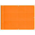 Paravento da Balcone Arancione 75x1000cm 100% Poliestere Oxford