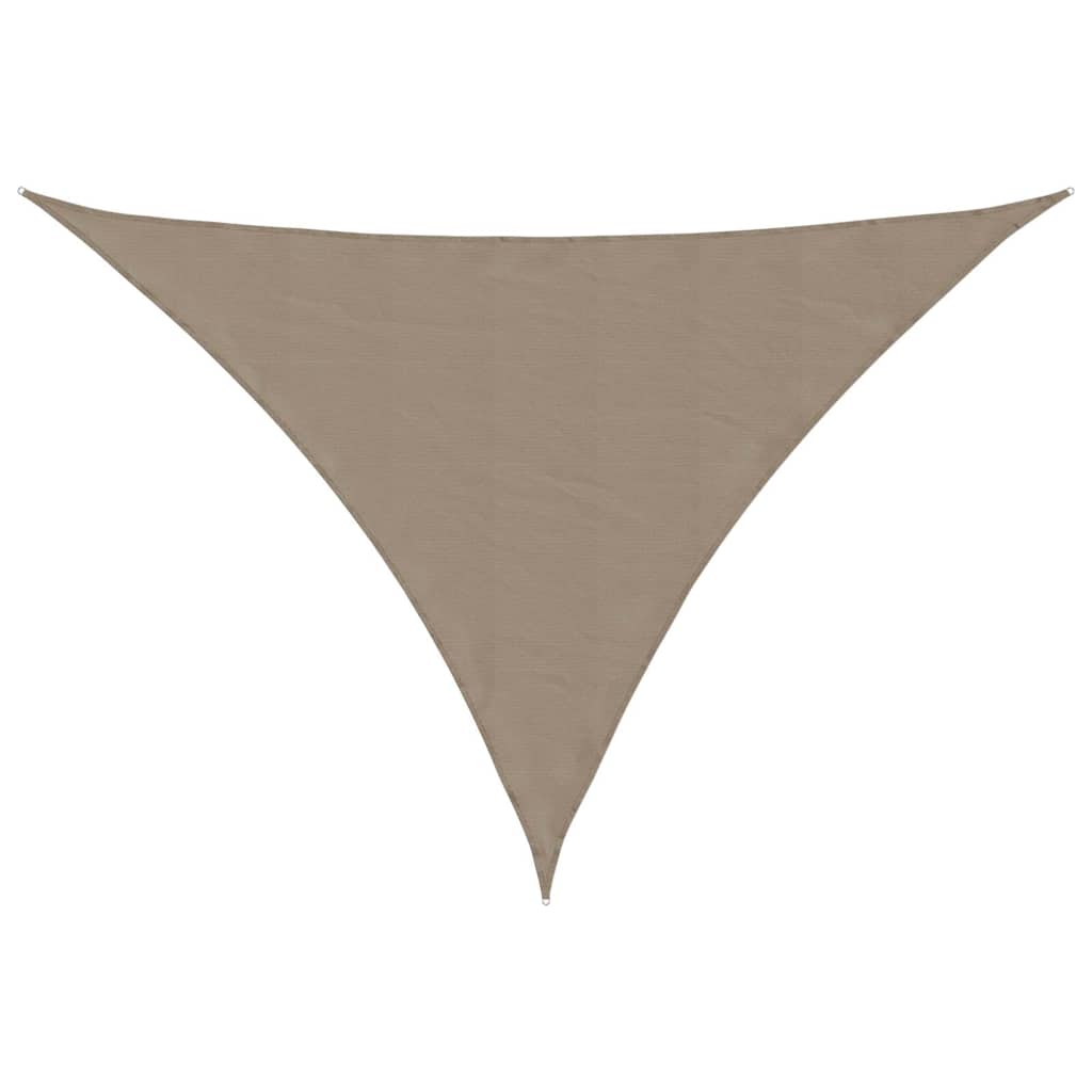 Vela Parasole Tortora 7x5x5 m 100% Poliestere Oxford