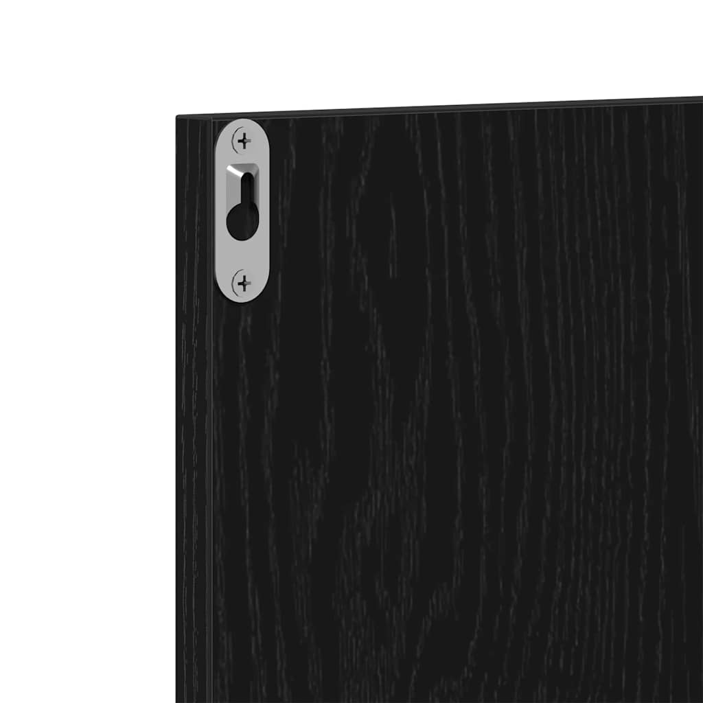 Set mobili da ingresso con specchio 5 pcs Legno multistrato