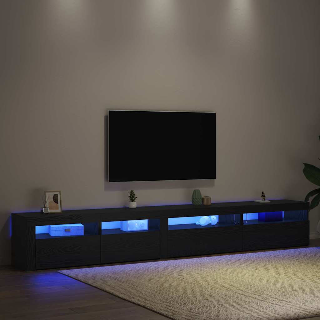 Set mobile TV 3 pcs Rovere Nero