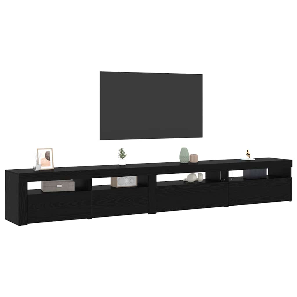Set mobile TV 3 pcs Rovere Nero