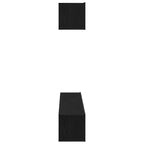 Set mobile TV 4 pcs Rovere Nero 80 x 30 x 30 cm