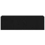 Set mobile TV 4 pcs Rovere Nero 130,5 x 30 x 140 cm