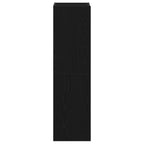 Set mobile TV 4 pcs Rovere Nero 130,5 x 30 x 140 cm