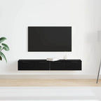 Mobile a muro con cassetto 2 pcs Rovere Nero