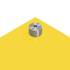 Schienale da cucina Giallo 120 x 40 cm vetro temperato
