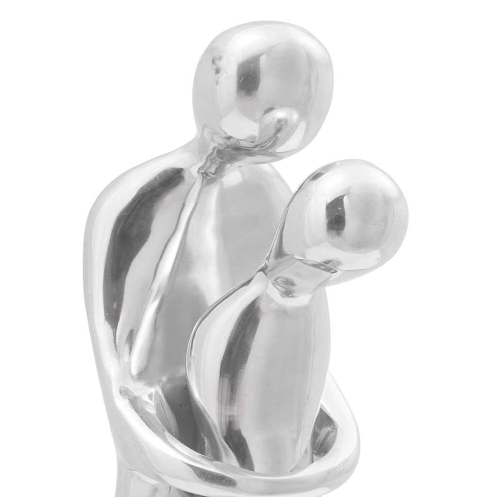 Scultura Argento 10 x 16 x 49 cm Alluminio