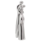 Scultura Argento 10 x 16 x 49 cm Alluminio