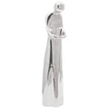 Scultura Argento 10 x 16 x 49 cm Alluminio