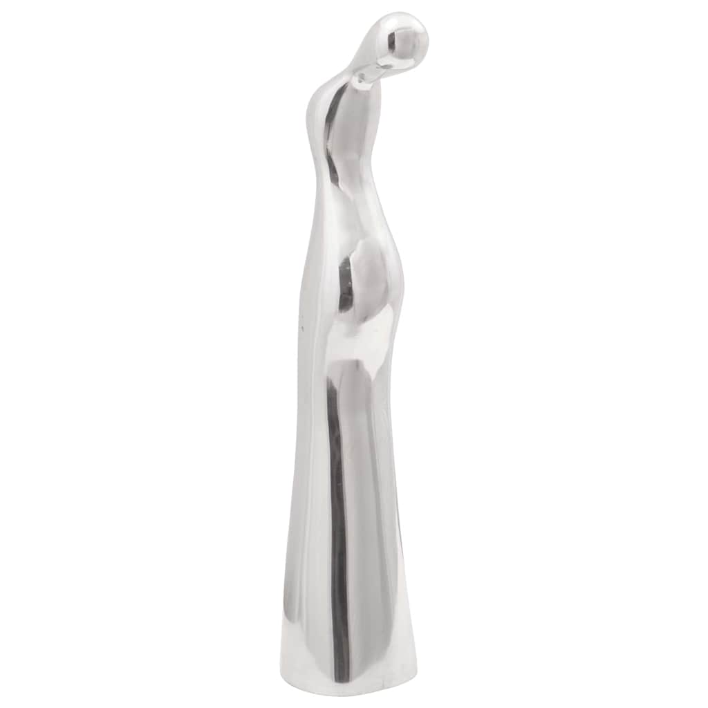Scultura Argento 10 x 16 x 49 cm Alluminio