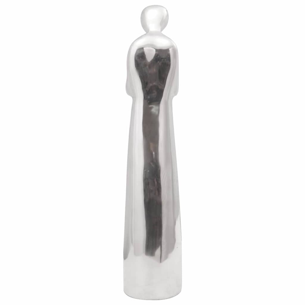 Scultura Argento 10 x 16 x 49 cm Alluminio