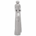 Scultura Argento 10 x 16 x 49 cm Alluminio