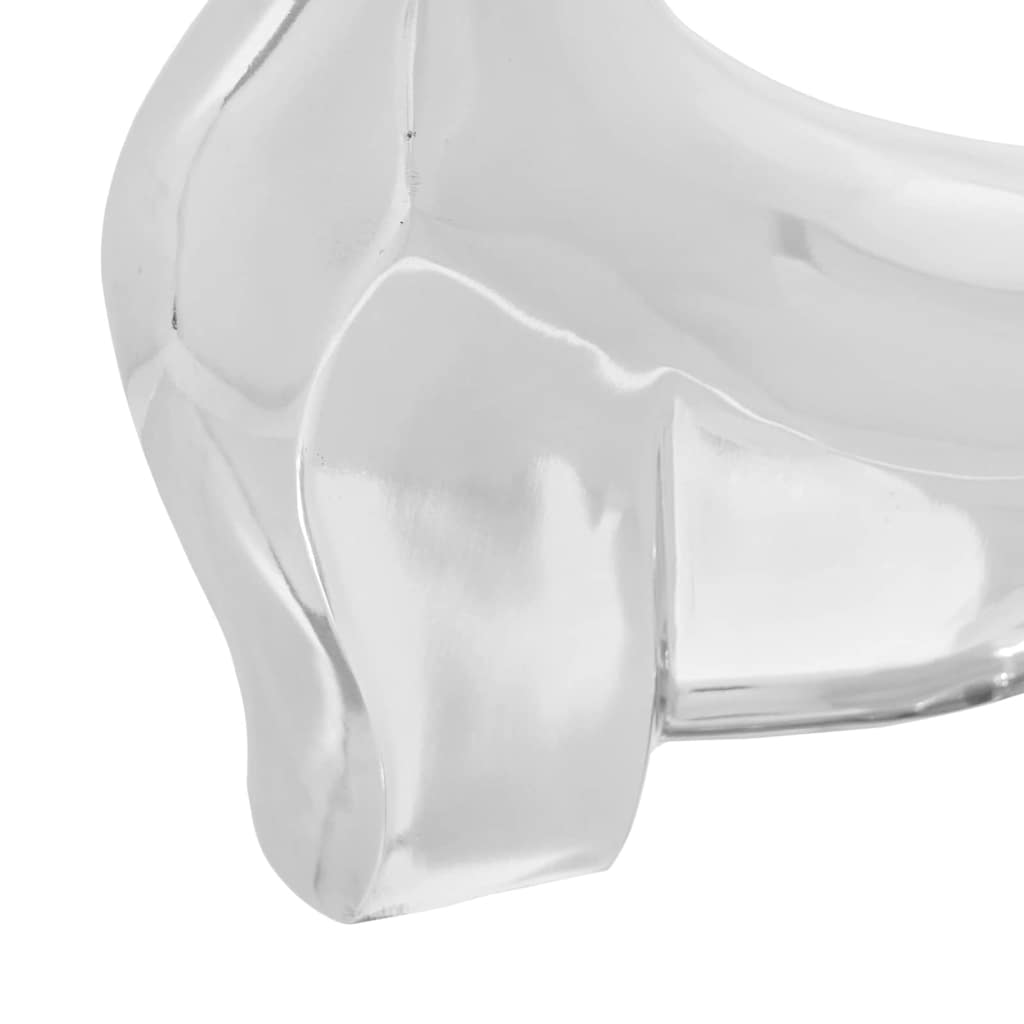 Scultura di toro Argento 37 x 44 x 17 cm Alluminio