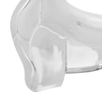 Scultura di toro Argento 37 x 44 x 17 cm Alluminio