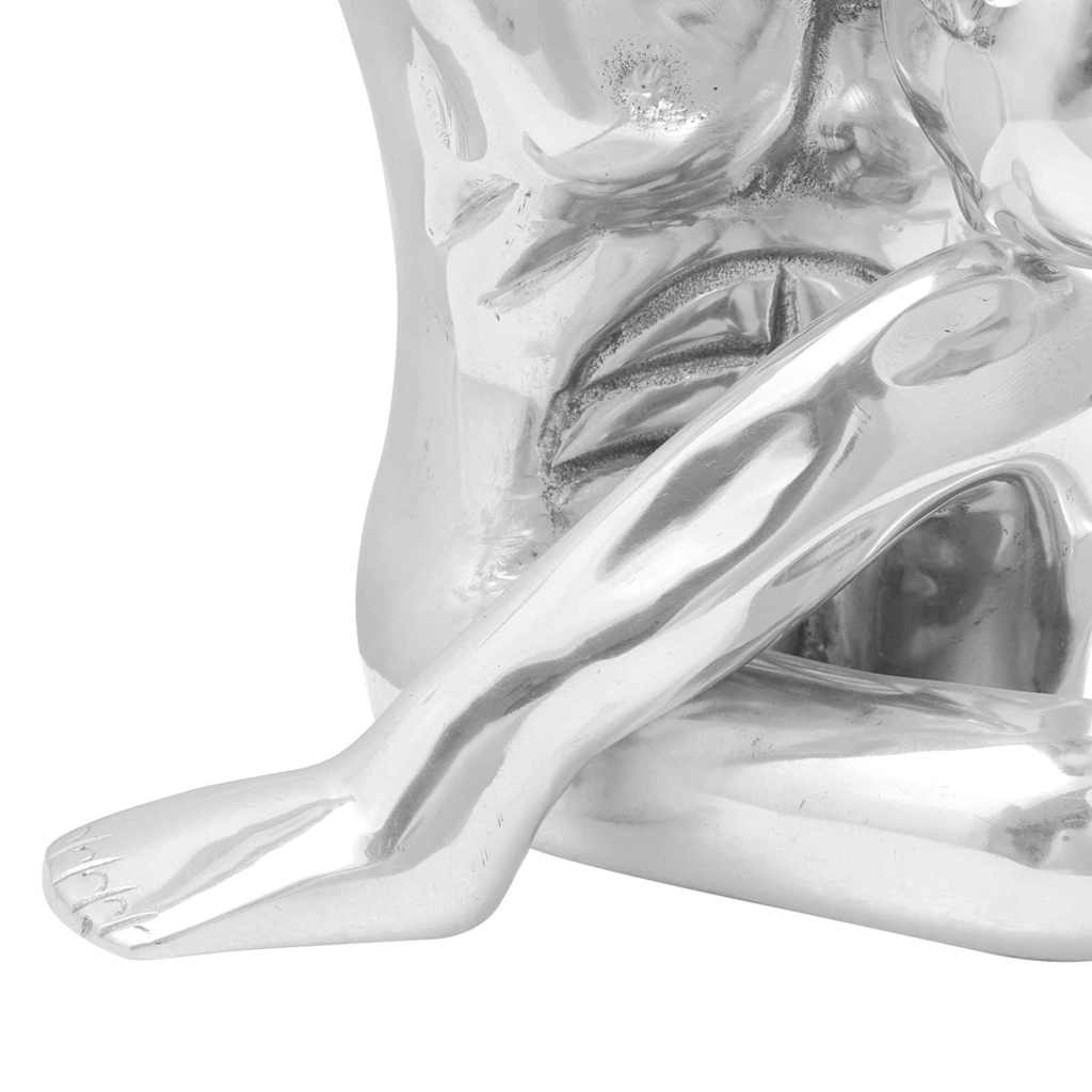 Scultura Argento 91,5 x 32 x 33 cm Alluminio