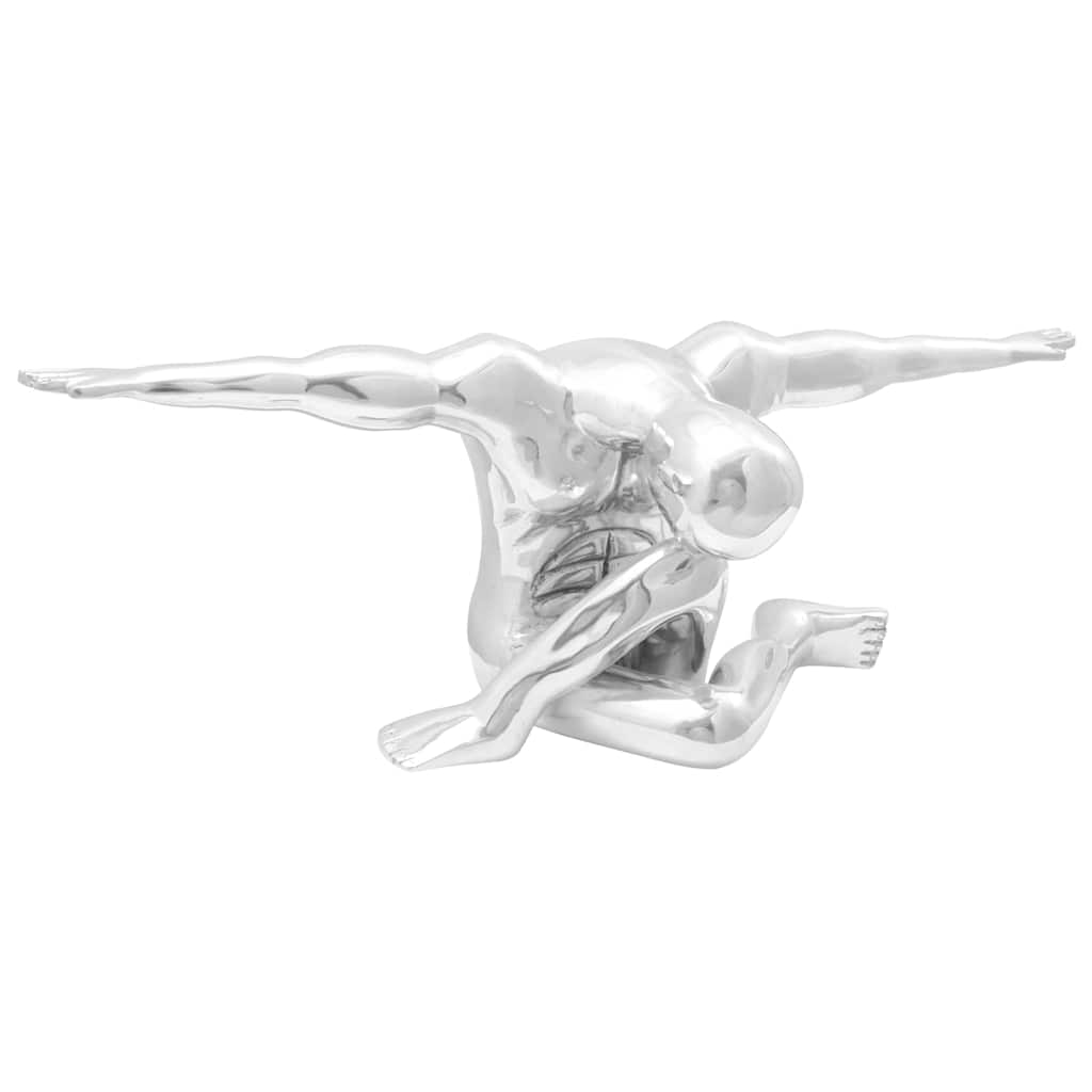 Scultura Argento 91,5 x 32 x 33 cm Alluminio