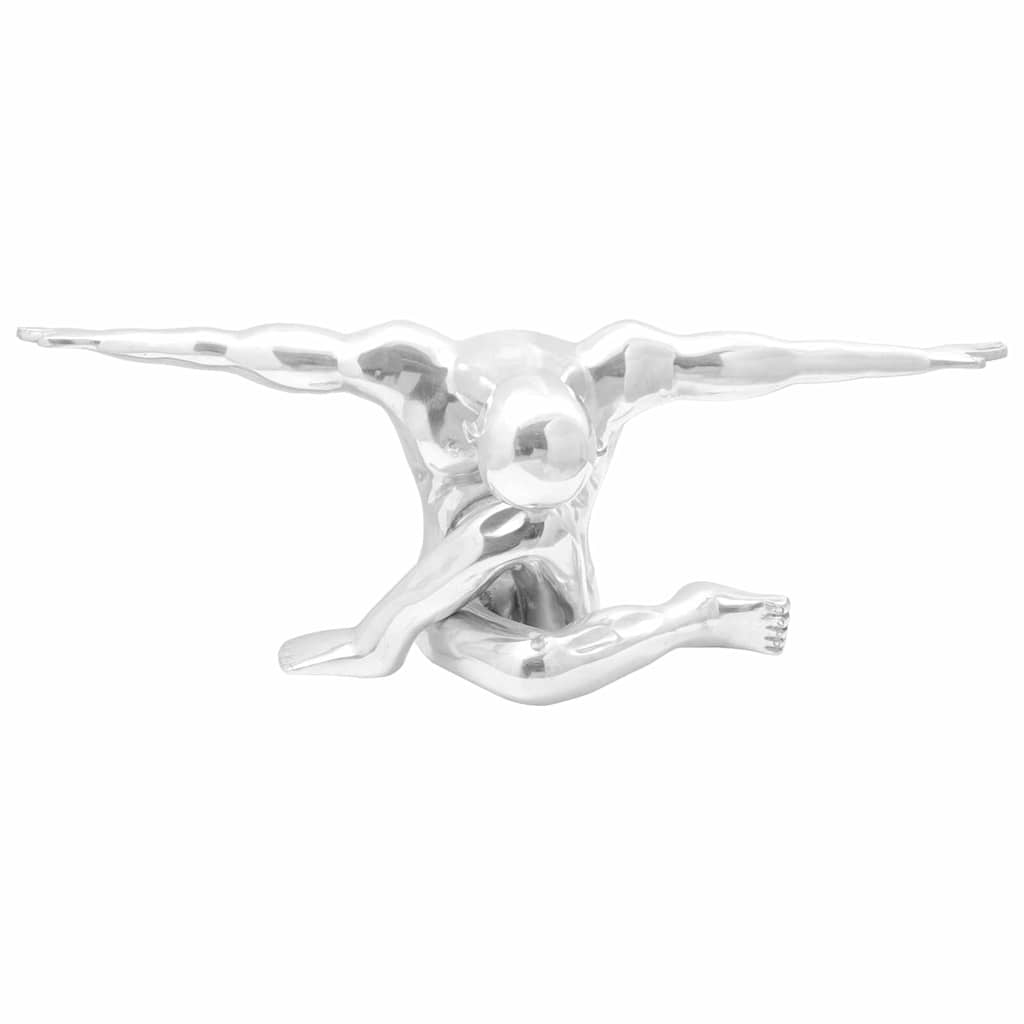 Scultura Argento 91,5 x 32 x 33 cm Alluminio