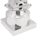 Scultura Argento 26 x 26 x 110 cm Alluminio
