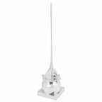Scultura Argento 26 x 26 x 110 cm Alluminio