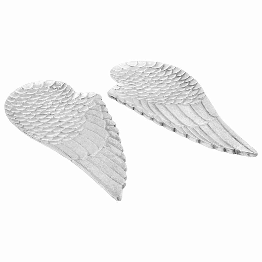 Cesto di frutta 2 pcs Argento 40 x 18 x 2.5 cm Alluminio