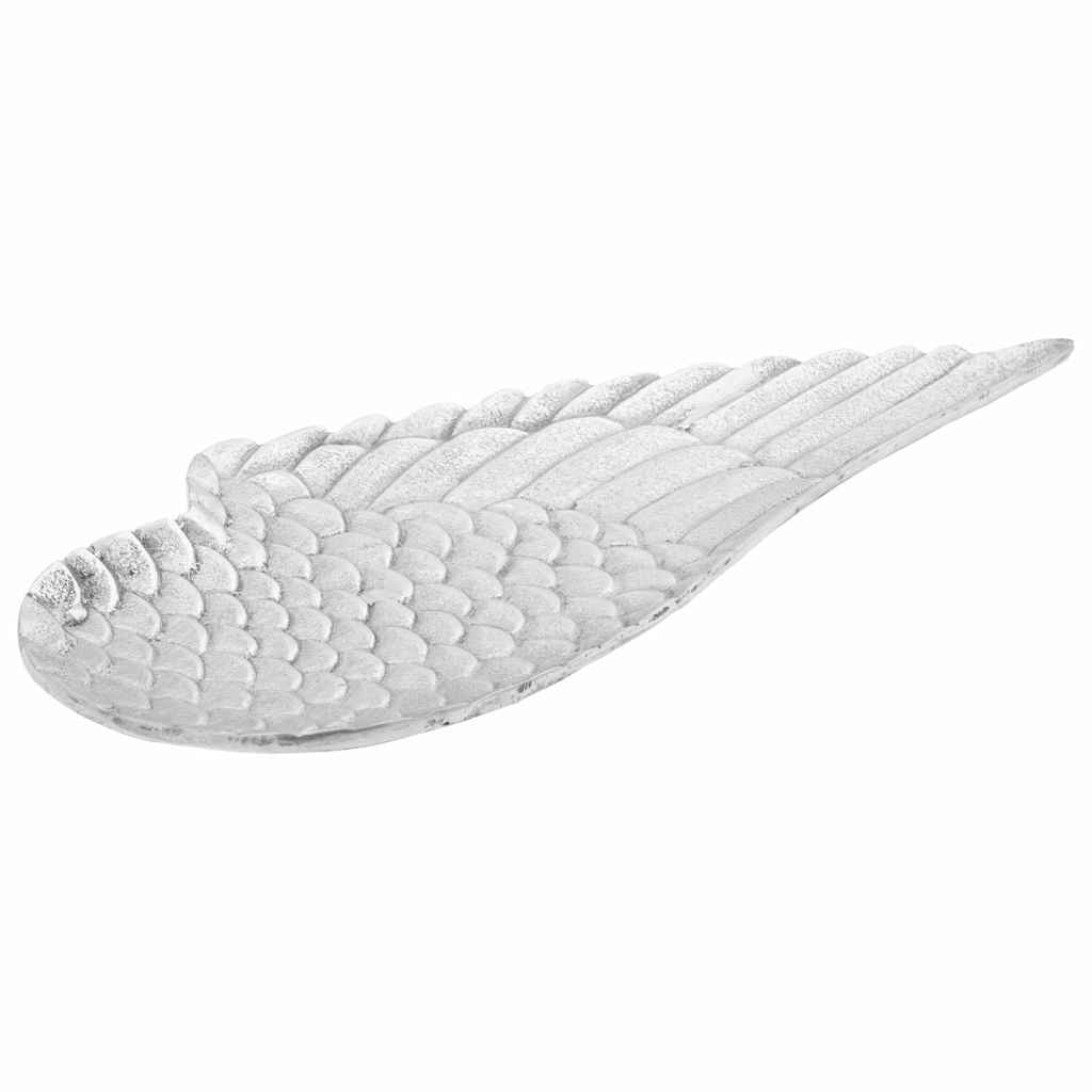 Cesto di frutta 2 pcs Argento 40 x 18 x 2.5 cm Alluminio