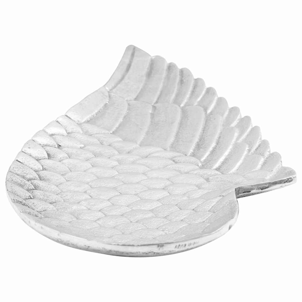 Cesto di frutta 2 pcs Argento 40 x 18 x 2.5 cm Alluminio