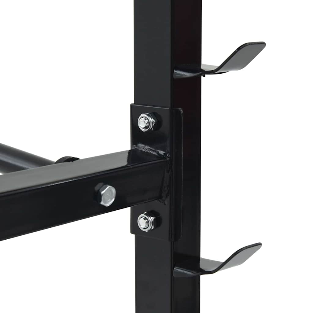 Ripiano per Manubri Nero 99 x 45 x 95,5 cm