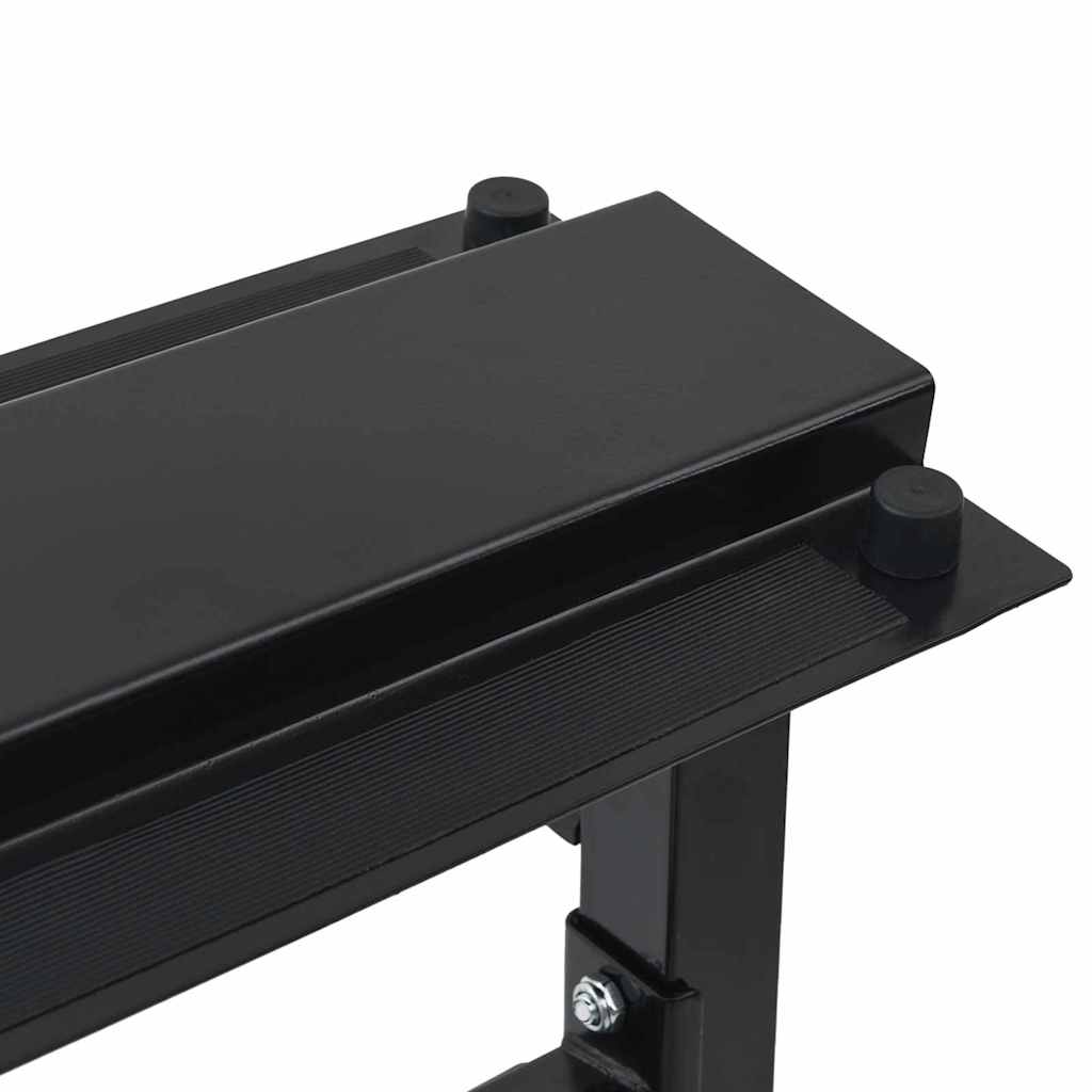 Ripiano per Manubri Nero 99 x 45 x 95,5 cm
