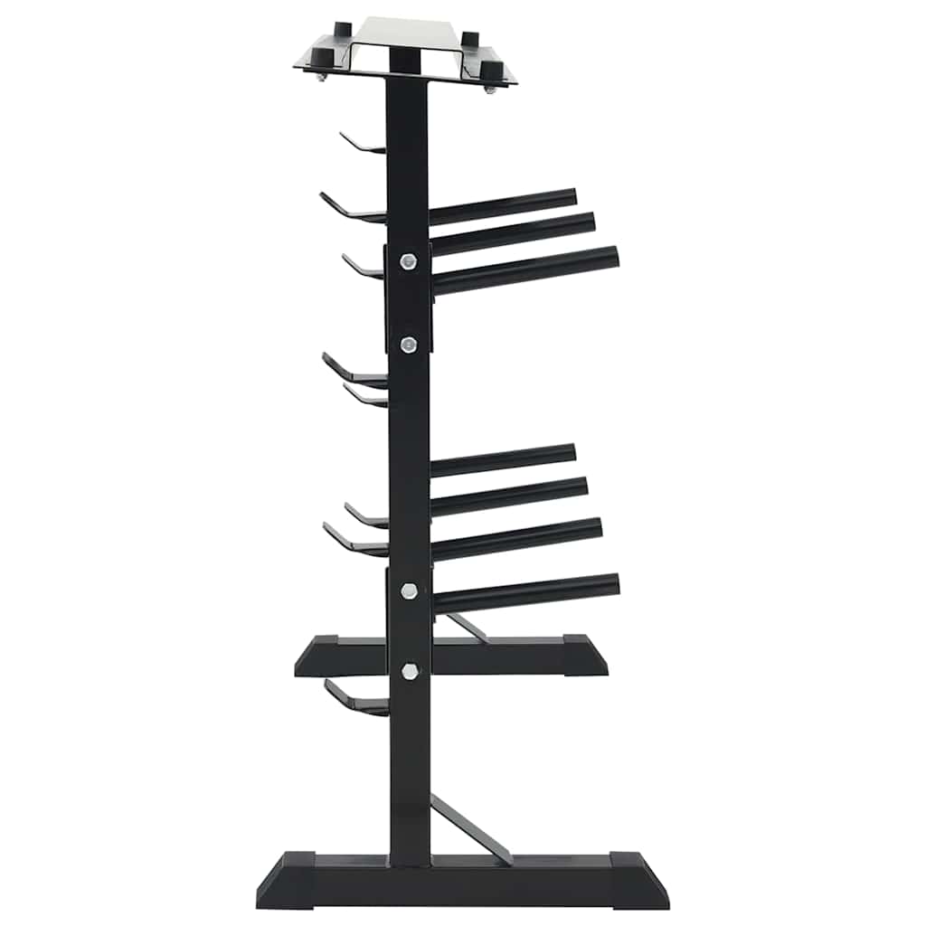 Ripiano per Manubri Nero 99 x 45 x 95,5 cm