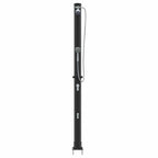 Doccia Solare da Esterno Nero 217 cm PVC e Alluminio
