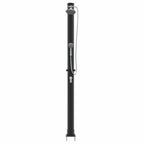 Doccia Solare da Esterno Nero 217 cm PVC e Alluminio