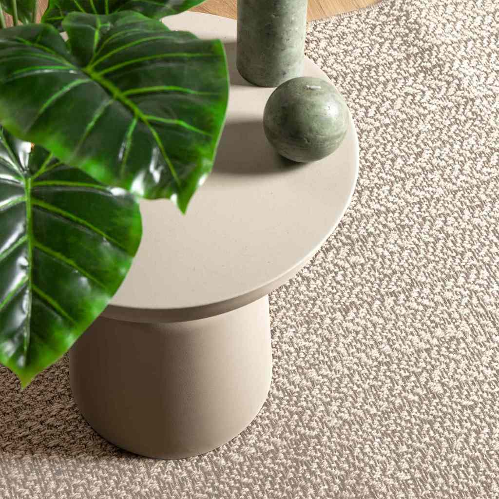 Tappeto ZIZUR Crema 200 x 140 cm Polipropilene