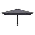 Ombrello da giardino Antracite 248,5 x 247,5 x 160 cm