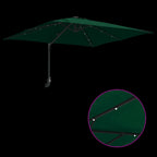 Ombrello da giardino Verde 248,5 x 247,5 x 160 cm